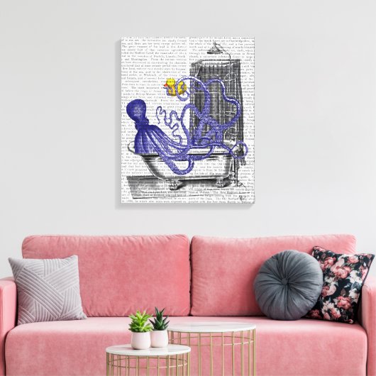 タコ キャンバスプリント (インサイチュ (リビング))