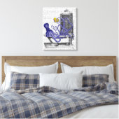 タコ キャンバスプリント (インサイチュ (寝室))