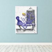 タコ キャンバスプリント (インサイチュ (ウッドフロア))