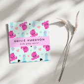 タコ、クラゲ、セン遊ター、アクティビティセンター スクエア名刺