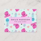 タコ、クラゲ、セン遊ター、アクティビティセンター 名刺 (正面)