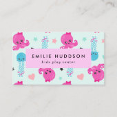 タコ、クラゲ、セン遊ター、アクティビティセンター 名刺 (正面)