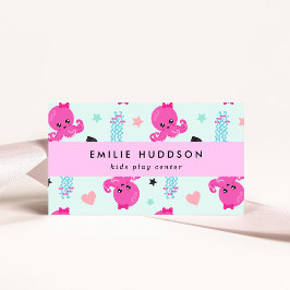 タコ、クラゲ、セン遊ター、アクティビティセンター 名刺