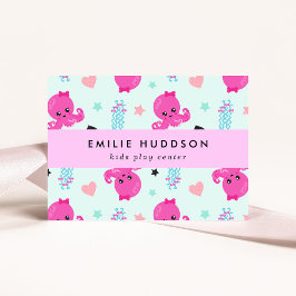 タコ、クラゲ、セン遊ター、アクティビティセンター 名刺