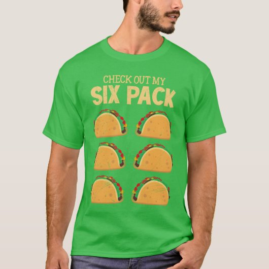 タコ シパック メキシカン フード メキシココス 冗談 Tシャツ (正面)