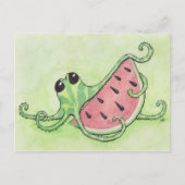 タコ&スイカ ポストカード (正面)