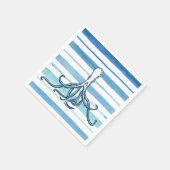 タコ スタンダードカクテルナプキン (角)