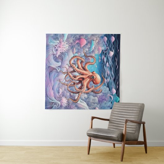 タコ タペストリー (インサイチュ(横))