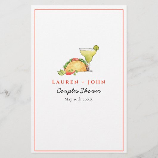 タコ&テキラフィエスタカップルのシャワートリビアゲーム (裏面)