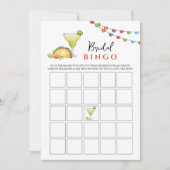 タコ&テキラフィセタブライダルシャワービンゴゲーム 招待状 (正面)