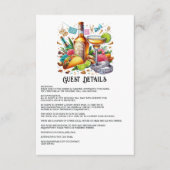 タコ&テキラメキシカンフィエスタゲスト詳細 エンクロージャーカード (正面)