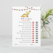 タコ＆テキーラフィエスタ '誰が言ったかな' シャワゲーム 招待状 (スタンド正面)