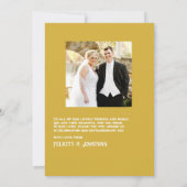 タコ＆テキーラ メキシカンフィエスタ ウェディング サンキューカード (裏面)