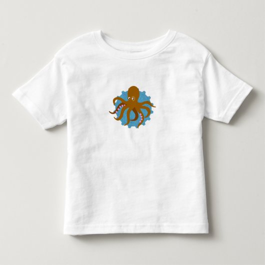 タコ トドラーTシャツ (正面)