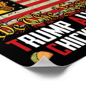 タコ トランプ いつも臆する おもしろい タコに行こう  ポスター (角)