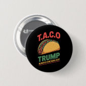 タコ トランプ いつも臆する おもしろタコ 缶バッジ (正面&裏面)