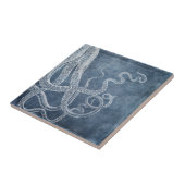 タコ-トワイライトブルーフェードデニム水彩 タイル (側面)