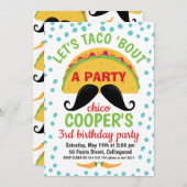 タコ「バウトAパーティー誕生日招待状ボーイ 招待状 (正面/裏面)