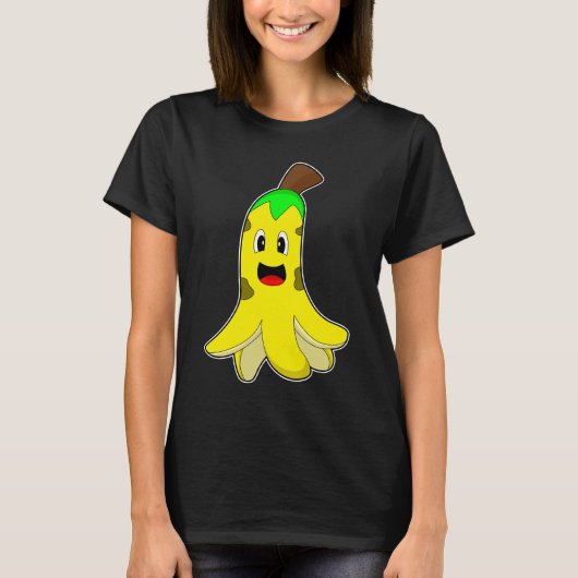 タコ・バナナ Tシャツ (正面)