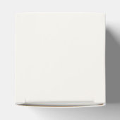 タコ バースデー シンプル クリーム サンクス フェイバーボックス (上部)