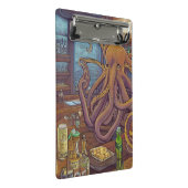 タコ・バーテンダー ミニクリップボード (アングル)