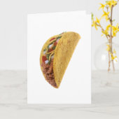 タコ・ファニー・ハロウィンの衣装を着たカップル カード (黄色い花)