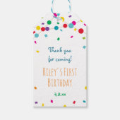 タコ |フィエスタファースト誕生日メッセージカード ギフトタグ (正面)