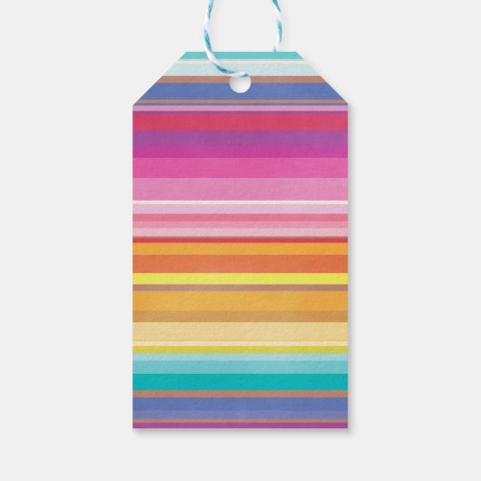 タコ |フィエスタファースト誕生日メッセージカード ギフトタグ (裏面)