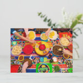 タコ フィエスタ カスタマイズ パーティー 招待状 (スタンド正面)