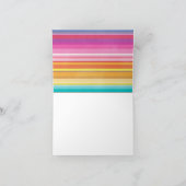 タコ |フィエスタ |サボテンカラフルサンキューカード サンキューカード (内部)