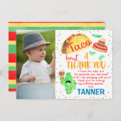 タコ・フィエスタ　サンキュー　フォトカード サンキューカード (正面/裏面)