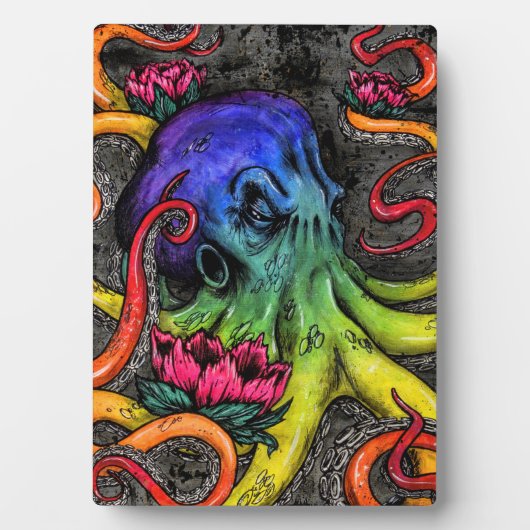 タコ フォトプラーク (正面)