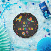 タコ・ブート・ア・卒業プレート ペーパープレート (パーティー)