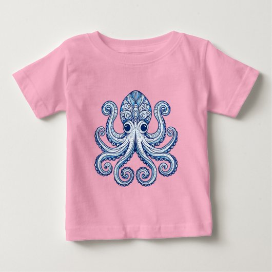 タコ ベビーTシャツ (正面)