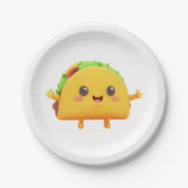 タコ ペーパープレート (正面)