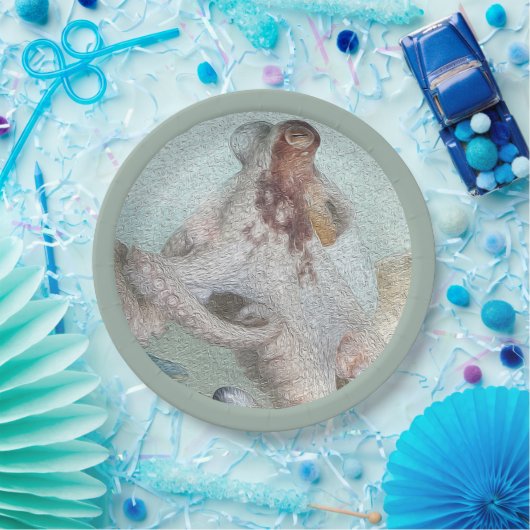 タコ ペーパープレート (パーティー)