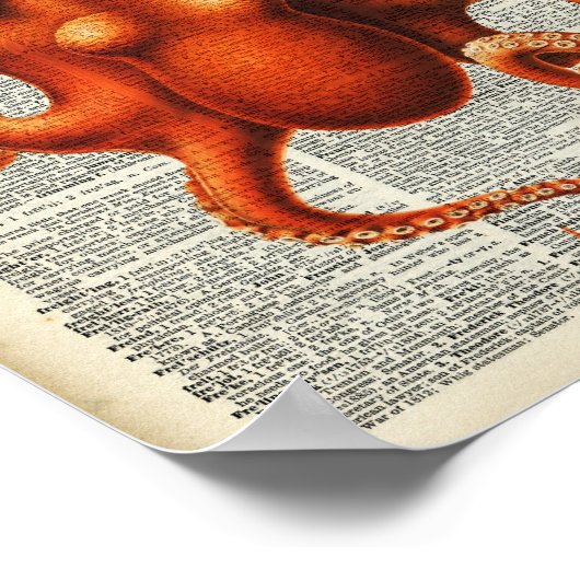 タコ ポスター (角)