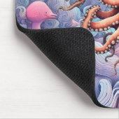 タコ マウスパッド (コーナー)