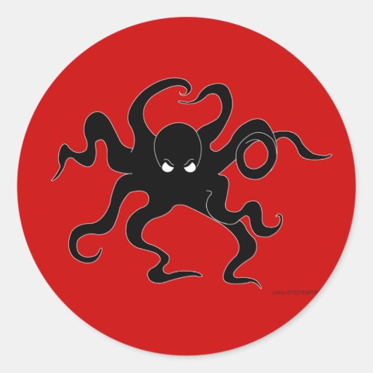タコ ラウンドシール (正面)