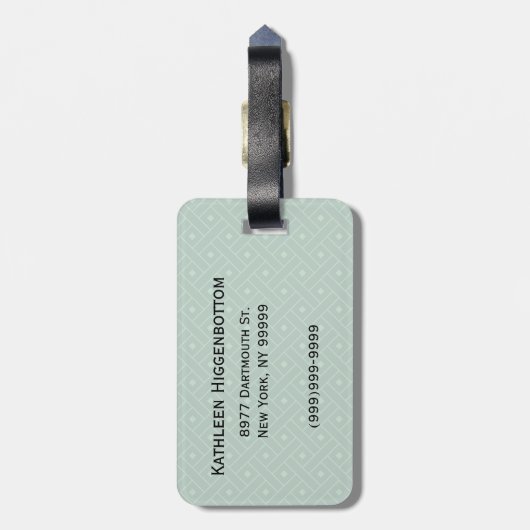 タコ ラゲッジタグ (裏面縦)