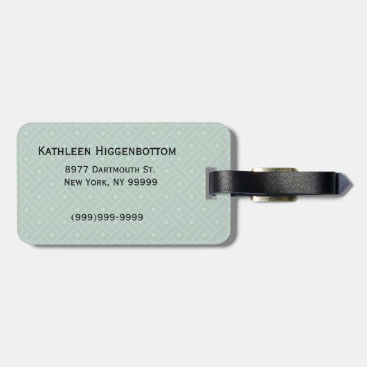 タコ ラゲッジタグ (裏面横)