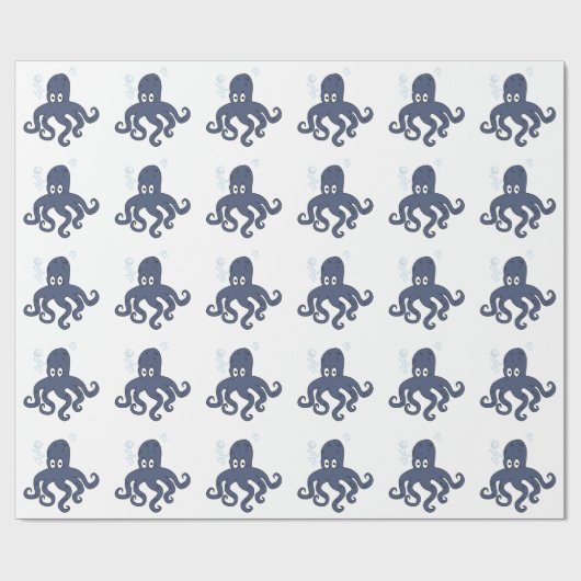 タコ ラッピングペーパー (フラット)