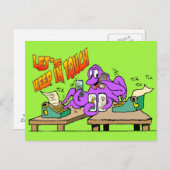 タコ「保touch」ポストカードのカスタマイズ ポストカード (正面/裏面)