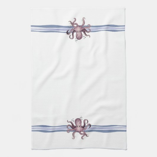 タコ-台所タオル キッチンタオル (縦)