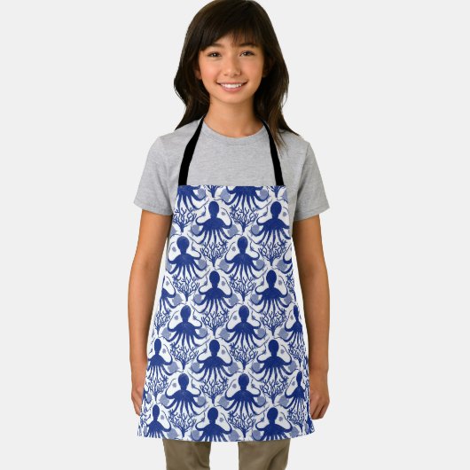 タコ（明るい背景） エプロン (インサイチュ)