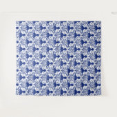 タコ（明るい背景） タペストリー (正面(横))