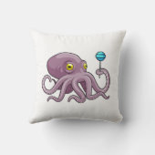 タコ(棒つきキャンデー) クッション (裏面)