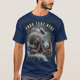 タコ 海洋ミュージシャン Tシャツ