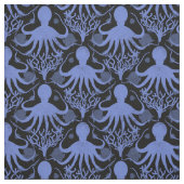 タコ（濃い背景） ファブリック (見本)