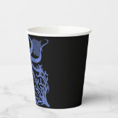 タコ（濃い背景） 紙コップ (左)